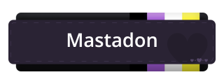 Mastadon Panel from Non-Binary Pride Panel Theme.